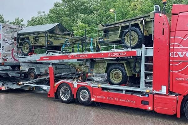 TMA køretøj - MC Transport ydelse