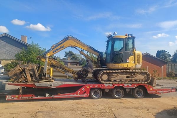 Maskintransport - MC Transport ydelse