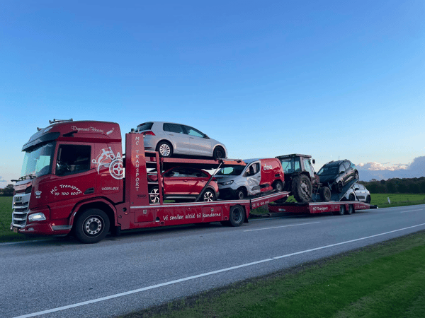 Flåde / Vores Biler - MC Transport